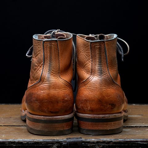 View photo of Nicks Prospector in Horween Natural Dublin