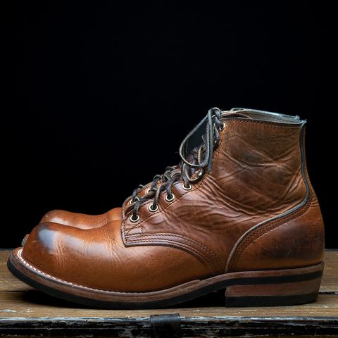 View photo of Nicks Prospector in Horween Natural Dublin