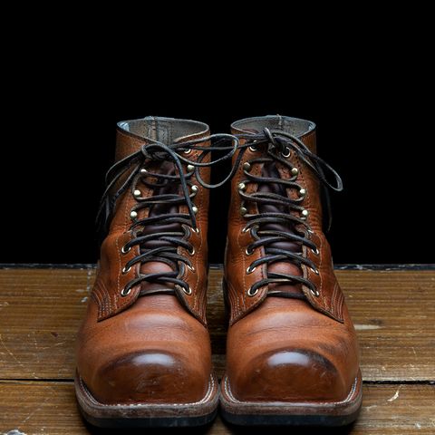 View photo of Nicks Prospector in Horween Natural Dublin