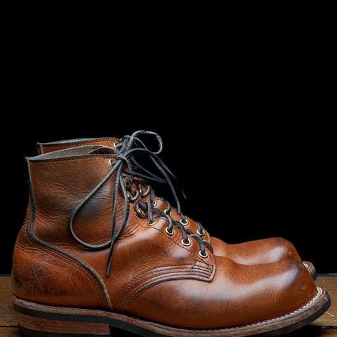 View photo of Nicks Prospector in Horween Natural Dublin