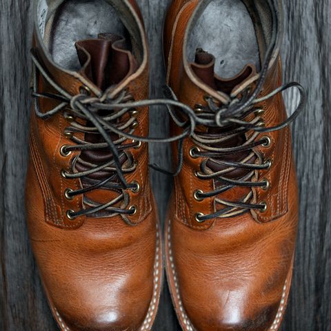 View photo of Nicks Prospector in Horween Natural Dublin