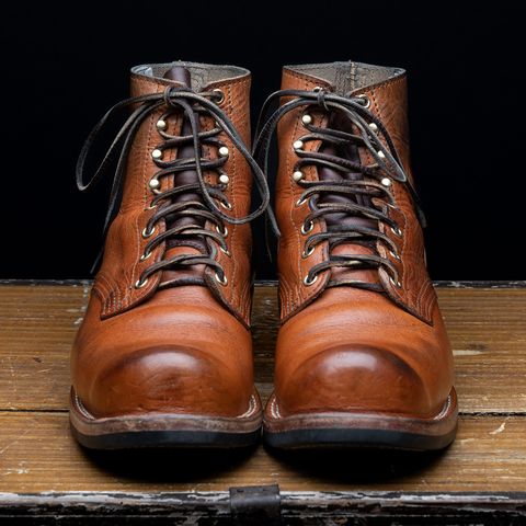 View photo of Nicks Prospector in Horween Natural Dublin