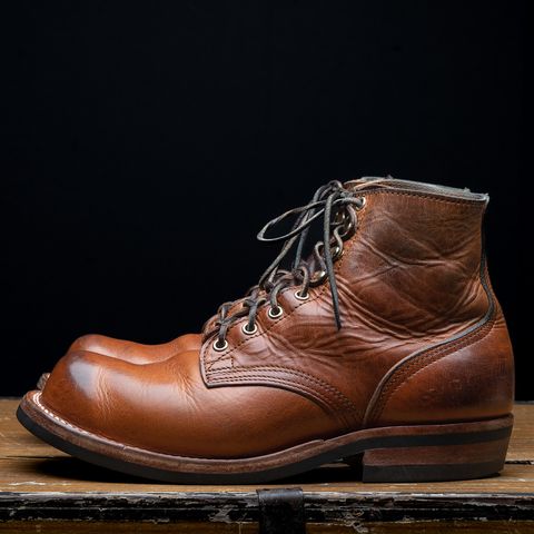 View photo of Nicks Prospector in Horween Natural Dublin