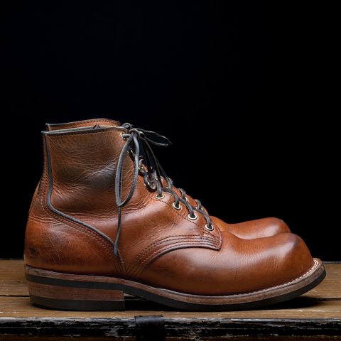 View photo of Nicks Prospector in Horween Natural Dublin