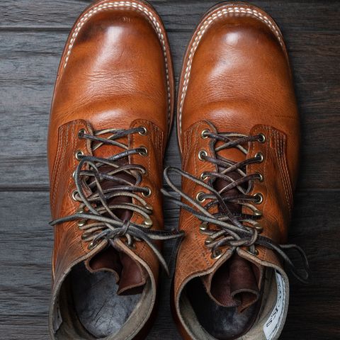 View photo of Nicks Prospector in Horween Natural Dublin