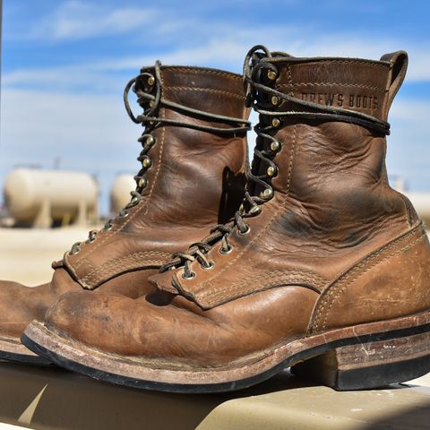 Search result thumbnail of Drew's Boots 8" Workboot in Rowdy Smooth