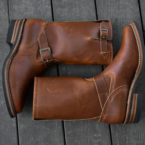 Wesco Boss Engineer Boot in Seidel British Tan Domain
