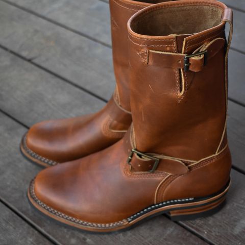 Wesco Boss Engineer Boot in Seidel British Tan Domain