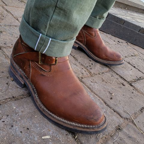 Search result thumbnail of Wesco Boss Engineer Boot in Seidel British Tan Domain