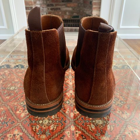 Grant Stone Chelsea Boot in Seidel Aged Bark Roughout