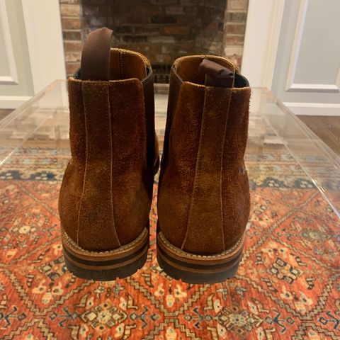 Grant Stone Chelsea Boot in Seidel Aged Bark Roughout
