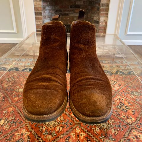 Grant Stone Chelsea Boot in Seidel Aged Bark Roughout