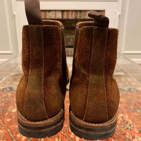 Grant Stone Chelsea Boot in Seidel Aged Bark Roughout