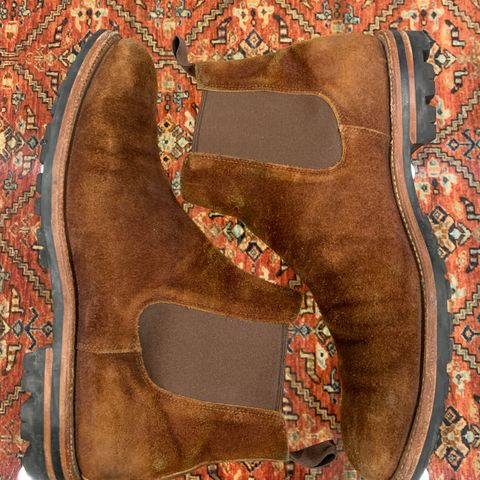 Grant Stone Chelsea Boot in Seidel Aged Bark Roughout