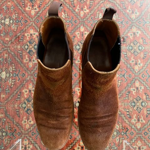 Grant Stone Chelsea Boot in Seidel Aged Bark Roughout