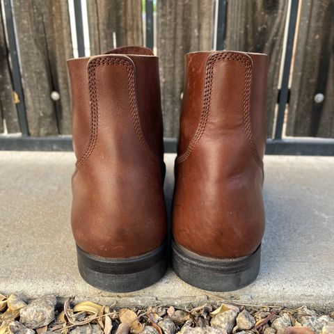 View photo of SKOOB M-43 Service Shoes in Brown Italian Horsebutt