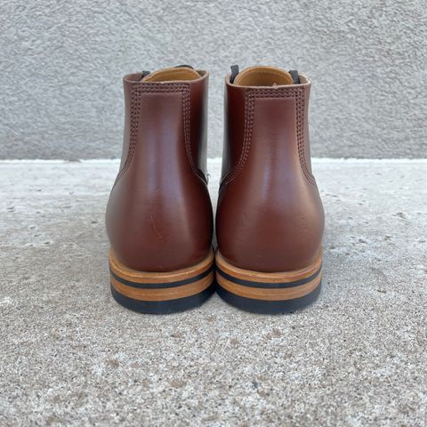 Viberg Boondocker BCT in Horween Pigment Brown Workshoe Butt