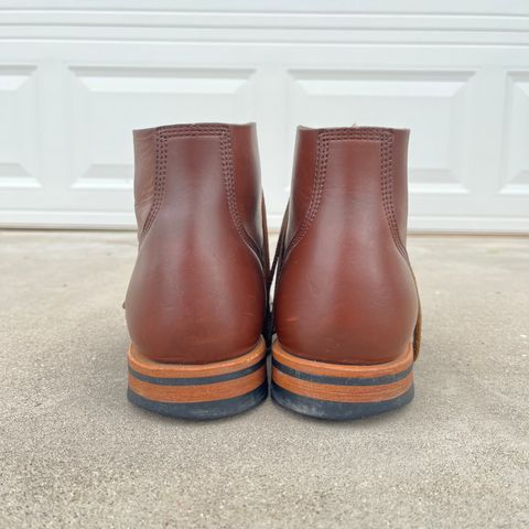 Viberg Boondocker BCT in Horween Pigment Brown Workshoe Butt