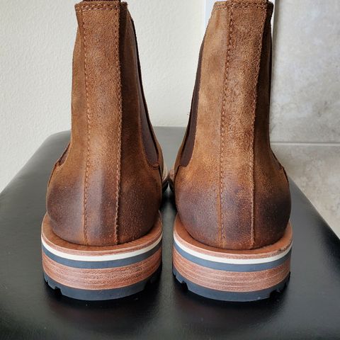 HELM The Finn in Sienna Rusan Waxed Suede
