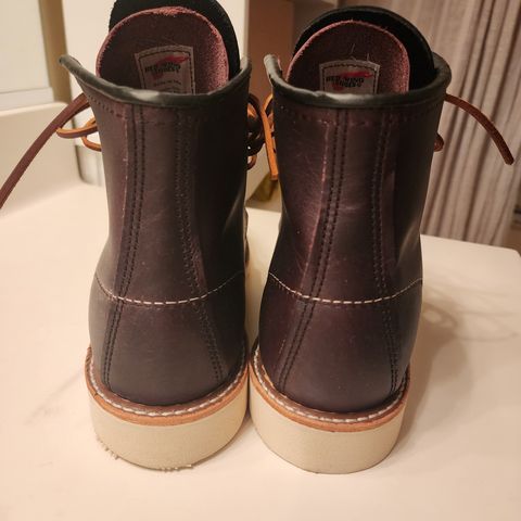 Red Wing 6-Inch Classic Moc in S.B. Foot Black Cherry Excalibur