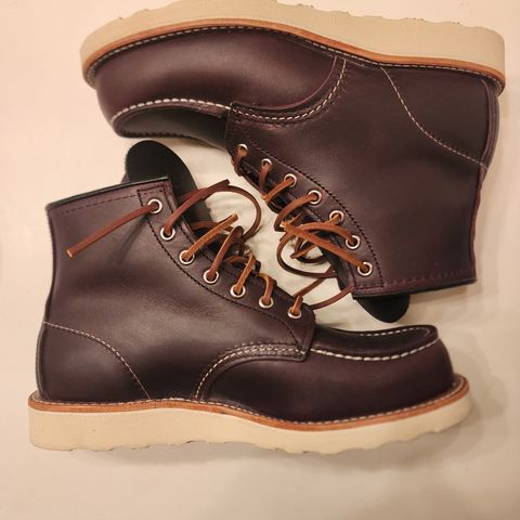 Red Wing 6-Inch Classic Moc in S.B. Foot Black Cherry Excalibur