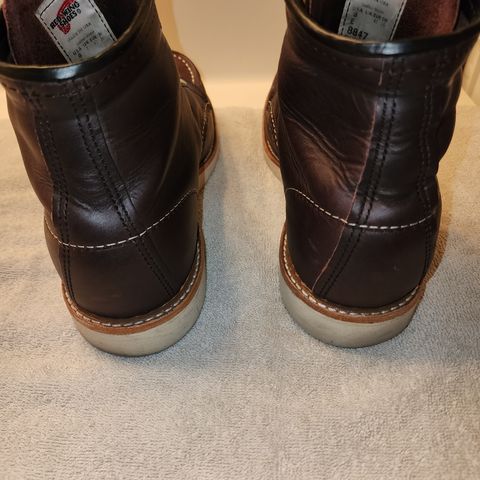 Red Wing 6-Inch Classic Moc in S.B. Foot Black Cherry Excalibur