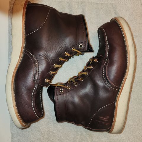 Red Wing 6-Inch Classic Moc in S.B. Foot Black Cherry Excalibur