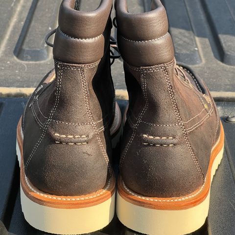 Grant Stone Field Boot in C.F. Stead Earth Waxy Commander Suede