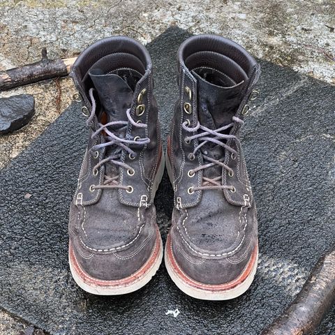 Grant Stone Field Boot in C.F. Stead Earth Waxy Commander Suede