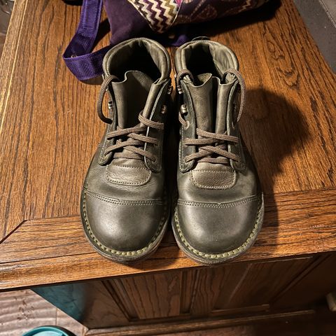 Jim Green African Ranger Barefoot Boot in Houston Green