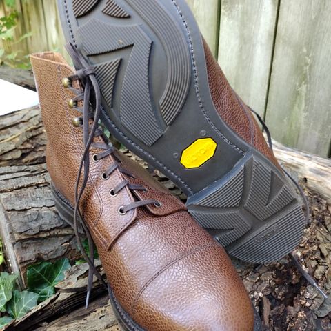 Caswell Wilson in Du Puy Dark Brown Country Calf
