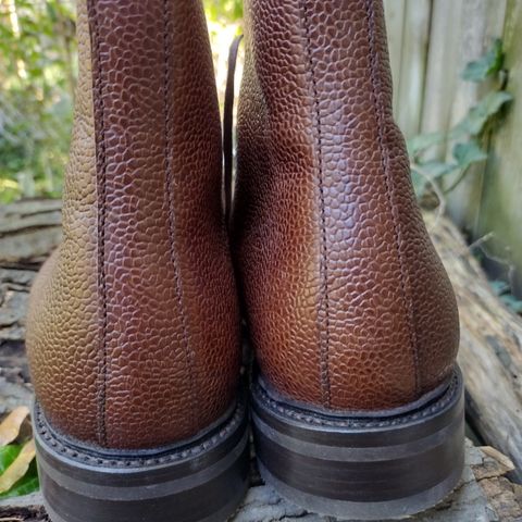 Caswell Wilson in Du Puy Dark Brown Country Calf