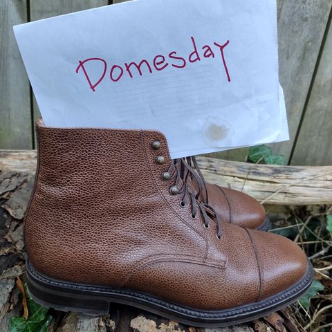 Caswell Wilson in Du Puy Dark Brown Country Calf