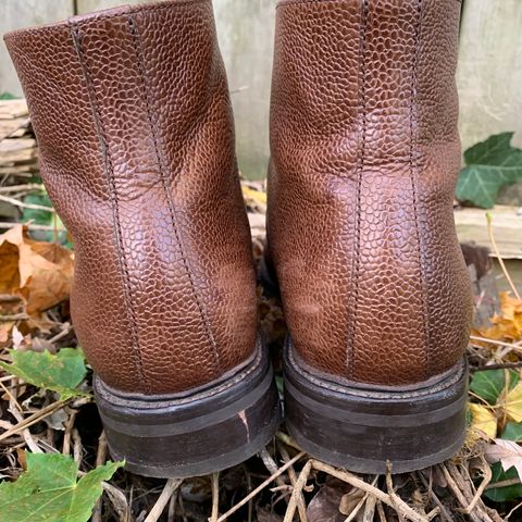 Caswell Wilson in Du Puy Dark Brown Country Calf
