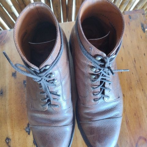 Caswell Wilson in Du Puy Dark Brown Country Calf