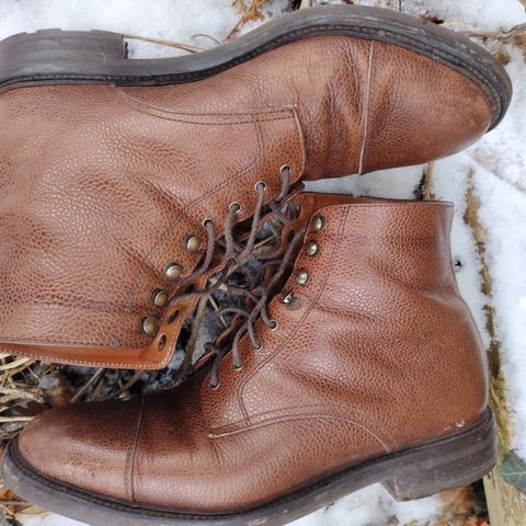 Caswell Wilson in Du Puy Dark Brown Country Calf