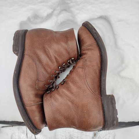 Caswell Wilson in Du Puy Dark Brown Country Calf