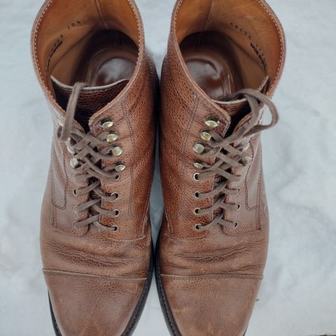 Caswell Wilson in Du Puy Dark Brown Country Calf