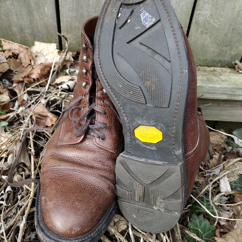 Caswell Wilson in Du Puy Dark Brown Country Calf