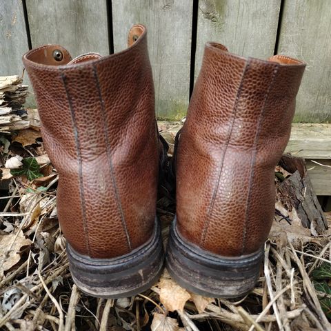Caswell Wilson in Du Puy Dark Brown Country Calf