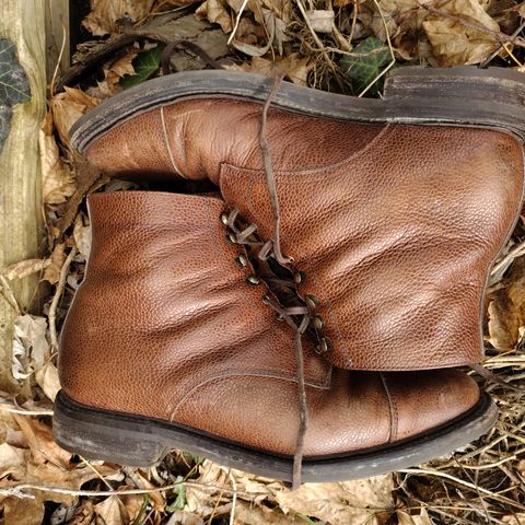 Caswell Wilson in Du Puy Dark Brown Country Calf