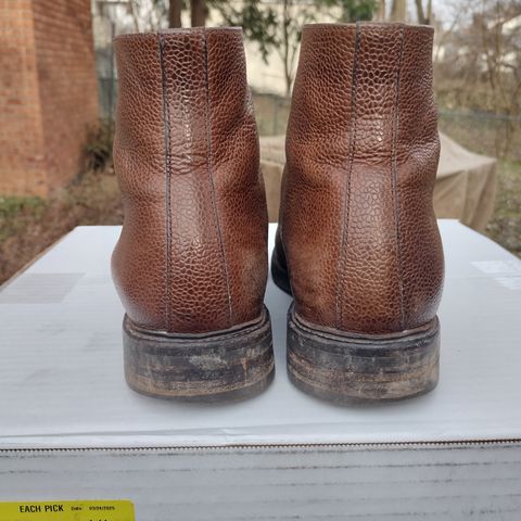 Caswell Wilson in Du Puy Dark Brown Country Calf