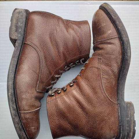 Caswell Wilson in Du Puy Dark Brown Country Calf