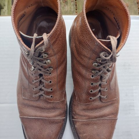 Caswell Wilson in Du Puy Dark Brown Country Calf