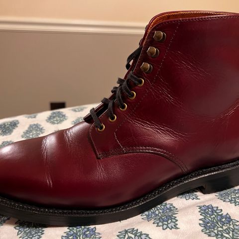 Grant Stone Edward Boot in Horween Color 8 Chromexcel