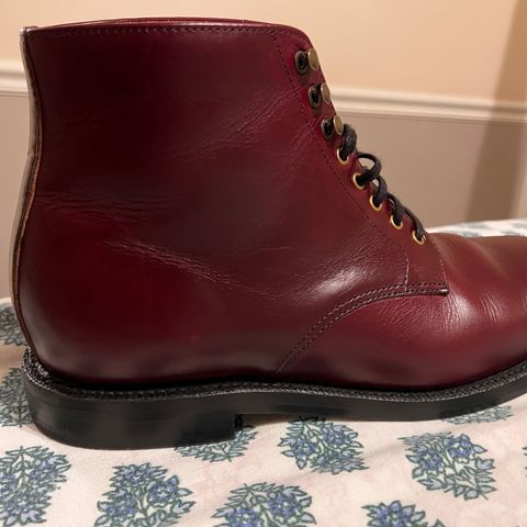 Grant Stone Edward Boot in Horween Color 8 Chromexcel