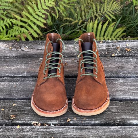 Oak Street Bootmakers Field Boot in Seidel Aged Bark Roughout