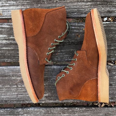 Oak Street Bootmakers Field Boot in Seidel Aged Bark Roughout