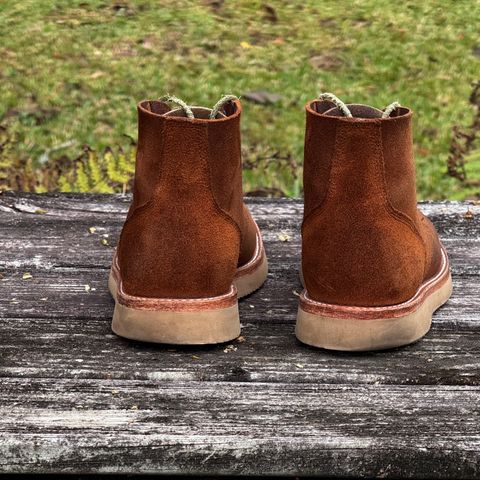 Oak Street Bootmakers Field Boot in Seidel Aged Bark Roughout