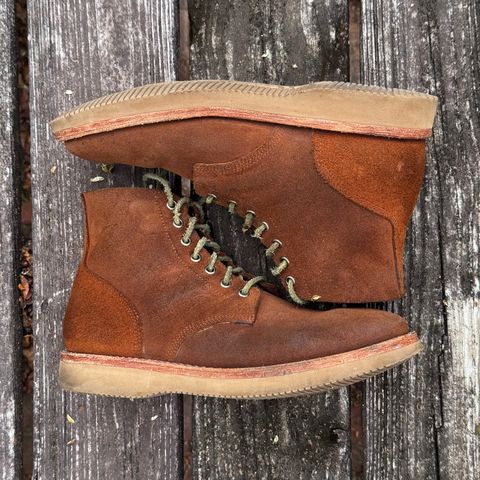 Oak Street Bootmakers Field Boot in Seidel Aged Bark Roughout